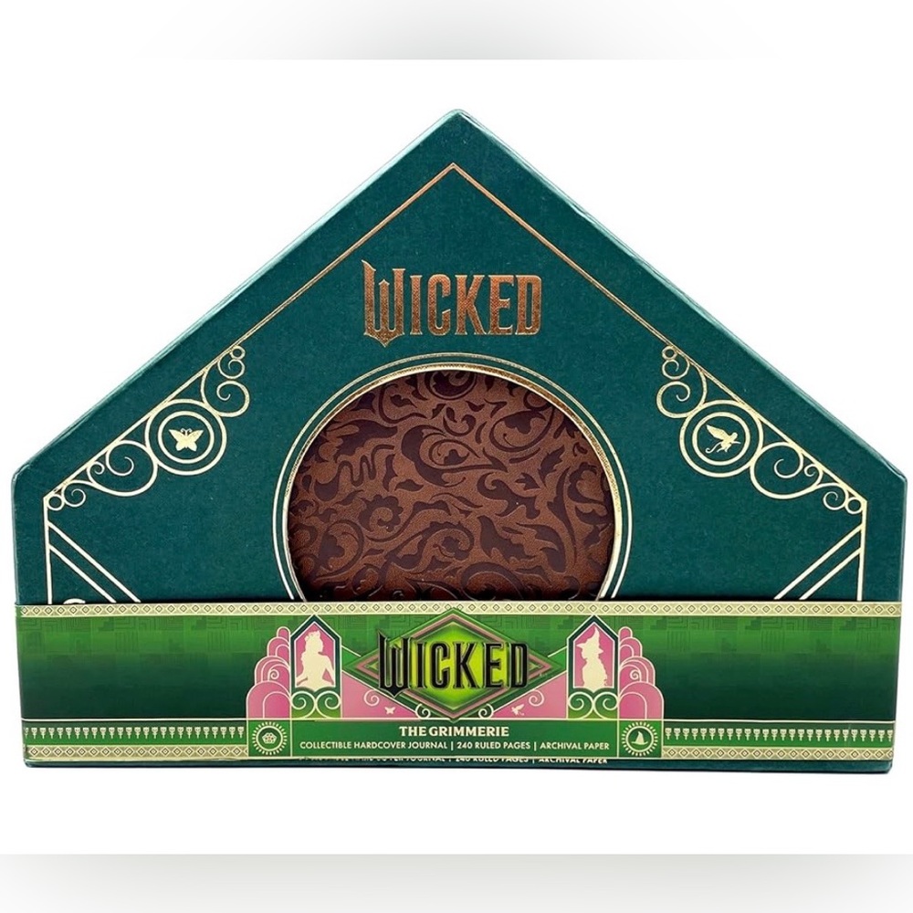 Wicked The Grimmerie - Collectible Hardcover Journal